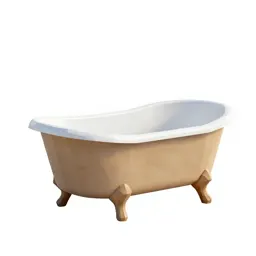 Claw-foot bathtub