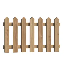 Picket fence section