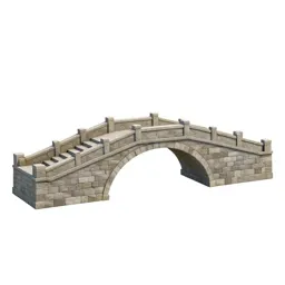 Stone bridge model