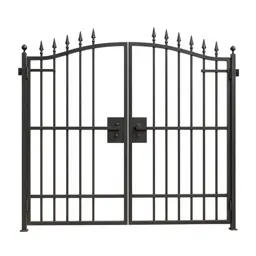 Wrought iron gate