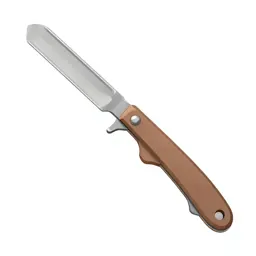 Straight razor open