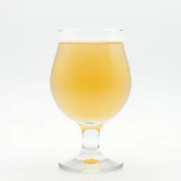 Hazy pale ale in a tulip glass
