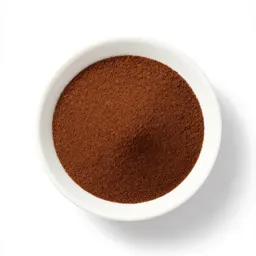 Pour-over coffee mid-bloom
