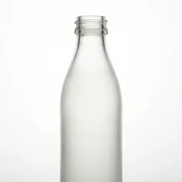 Soju bottle and glass