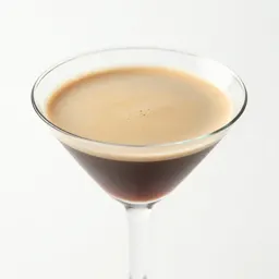 Espresso martini with crema