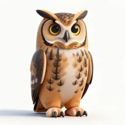 Great horned owl