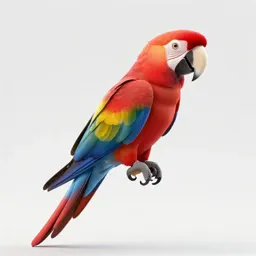 Scarlet macaw