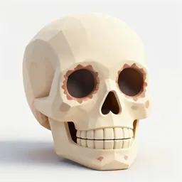 Day of the dead sugar skull
