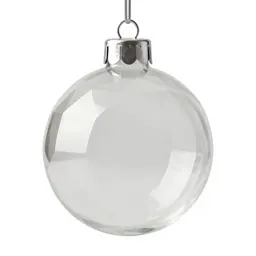 Hand-blown glass bauble