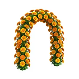 Marigold arch
