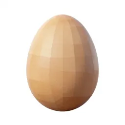 Easter egg painted