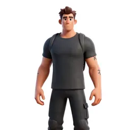 Rune-tattooed berserker