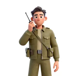 Wartime radio operator