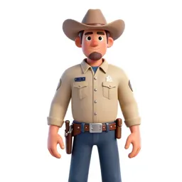 Wild West sheriff