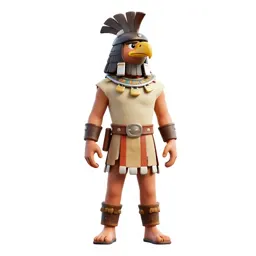 Aztec eagle warrior