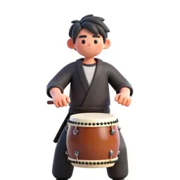 Taiko drummer
