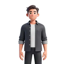 Synthetic companion with matte skin