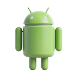 Android with visible seams