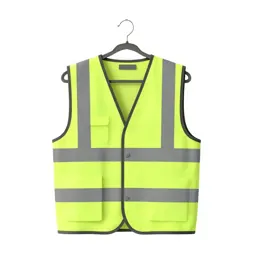 Hi-vis vest on a hook