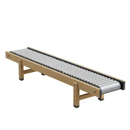Roller conveyor section