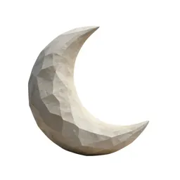 Night light shaped like a moon