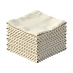 Stack of muslin cloths