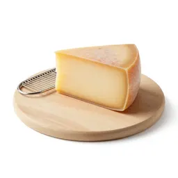 Cheese board with a wire slicer