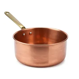 Copper saucepan