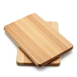 Wooden cutting board with a juice groove