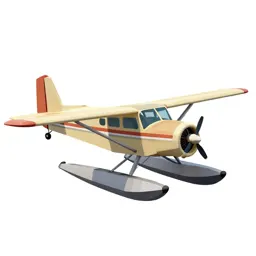 Bush plane on floats