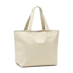 Cooler tote with a zip