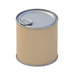 Paint tin with a lever lid