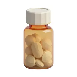 Pill bottle with a child cap
