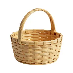 Woven market basket