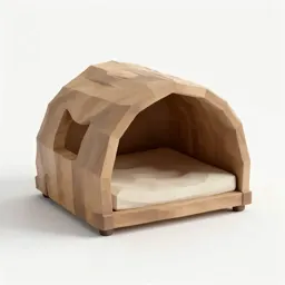 Cat cave bed