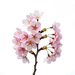 Cherry blossom branch