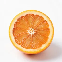 Blood orange halved