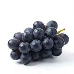 Bunch of black grapes