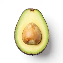 Avocado halved with the stone
