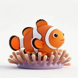 Clownfish in an anemone