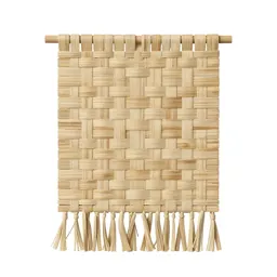 Woven wall hanging