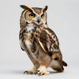 Horned owl
