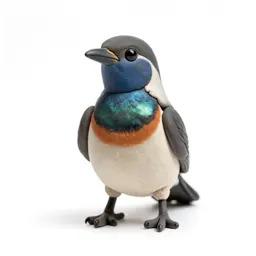 Tui with an iridescent throat