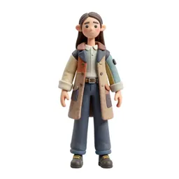 Fae trickster in patchwork