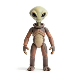 Chitinous alien scout