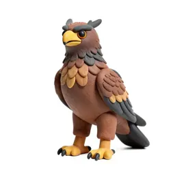 Griffin perched