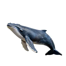 Humpback whale breaching