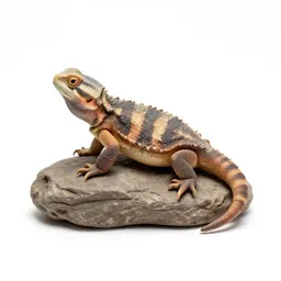 Tuatara on a rock