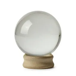 Crystal ball on a stand