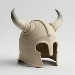 Horned helm